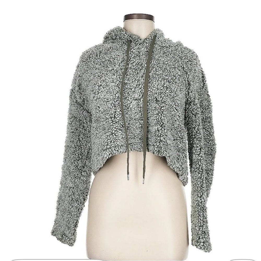 Wild Fable Gray Teddy Jacket